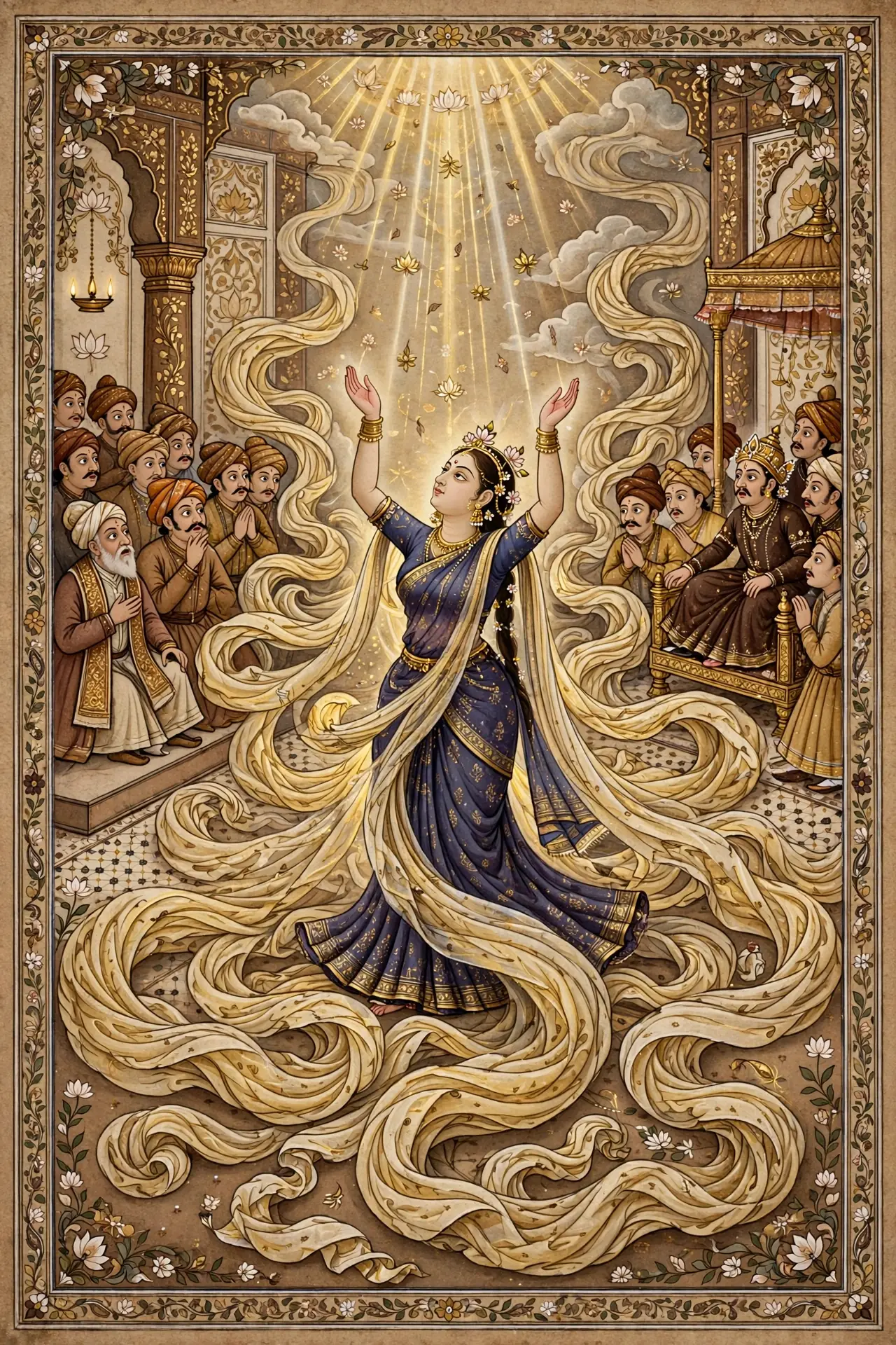 Draupadi's Vastraharan — The Sari That Never Ended