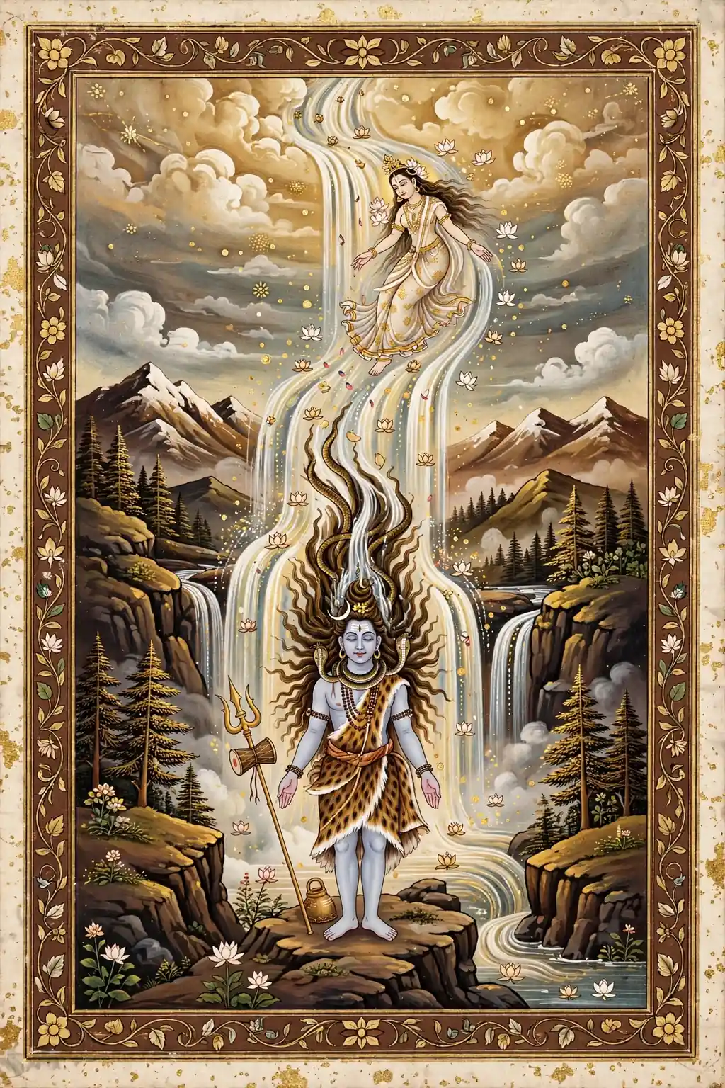 Ganga's Descent — The River from Heaven