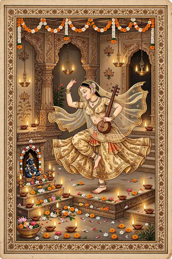 Meera Bai — The Queen Who Danced for Krishna