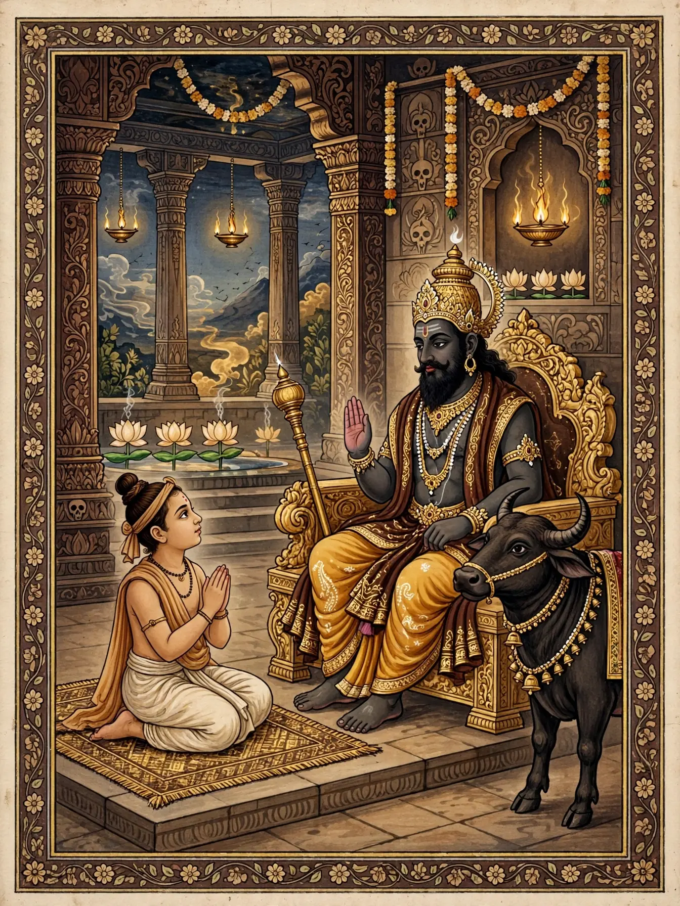 Nachiketa and Yama — The Boy Who Asked About Death