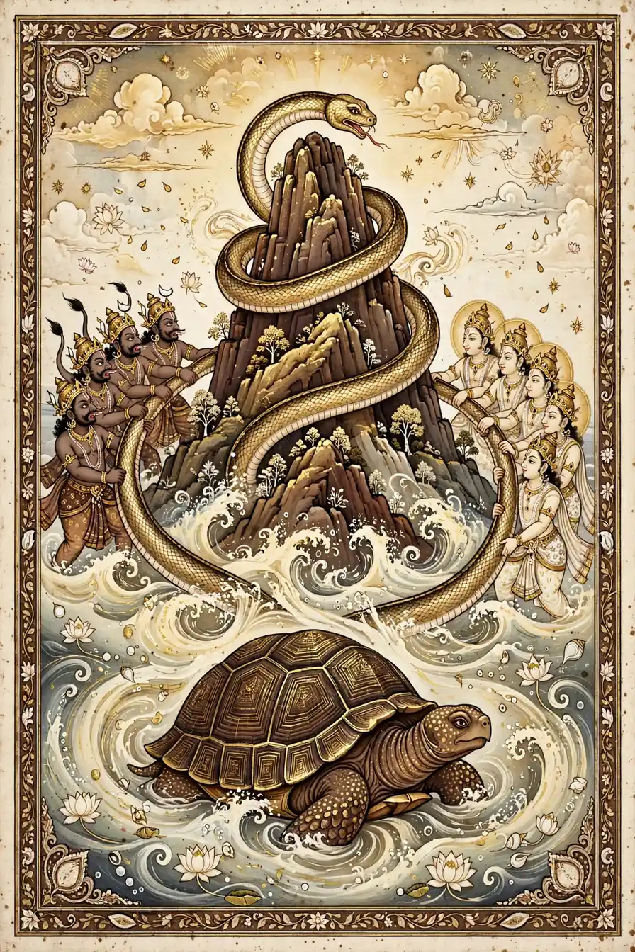 Samudra Manthan — The Churning of the Ocean