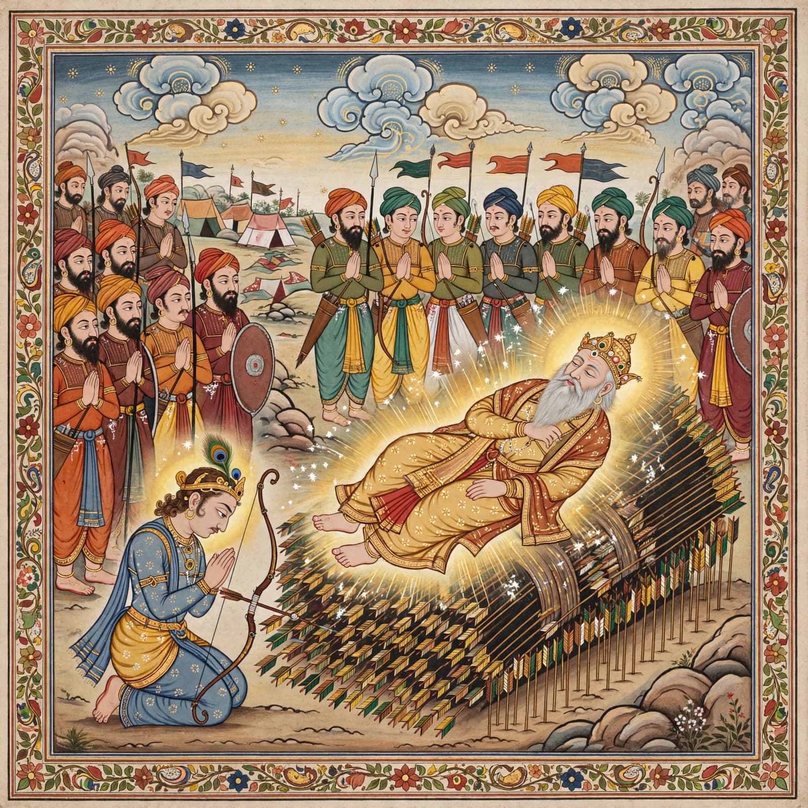 Baanshayya par Bheeshm