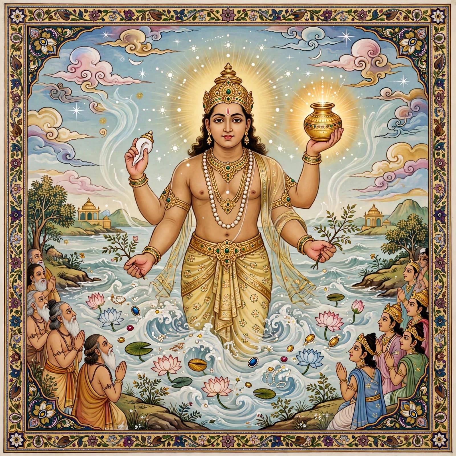 Dhanvantari Amrit Lekar Uthe