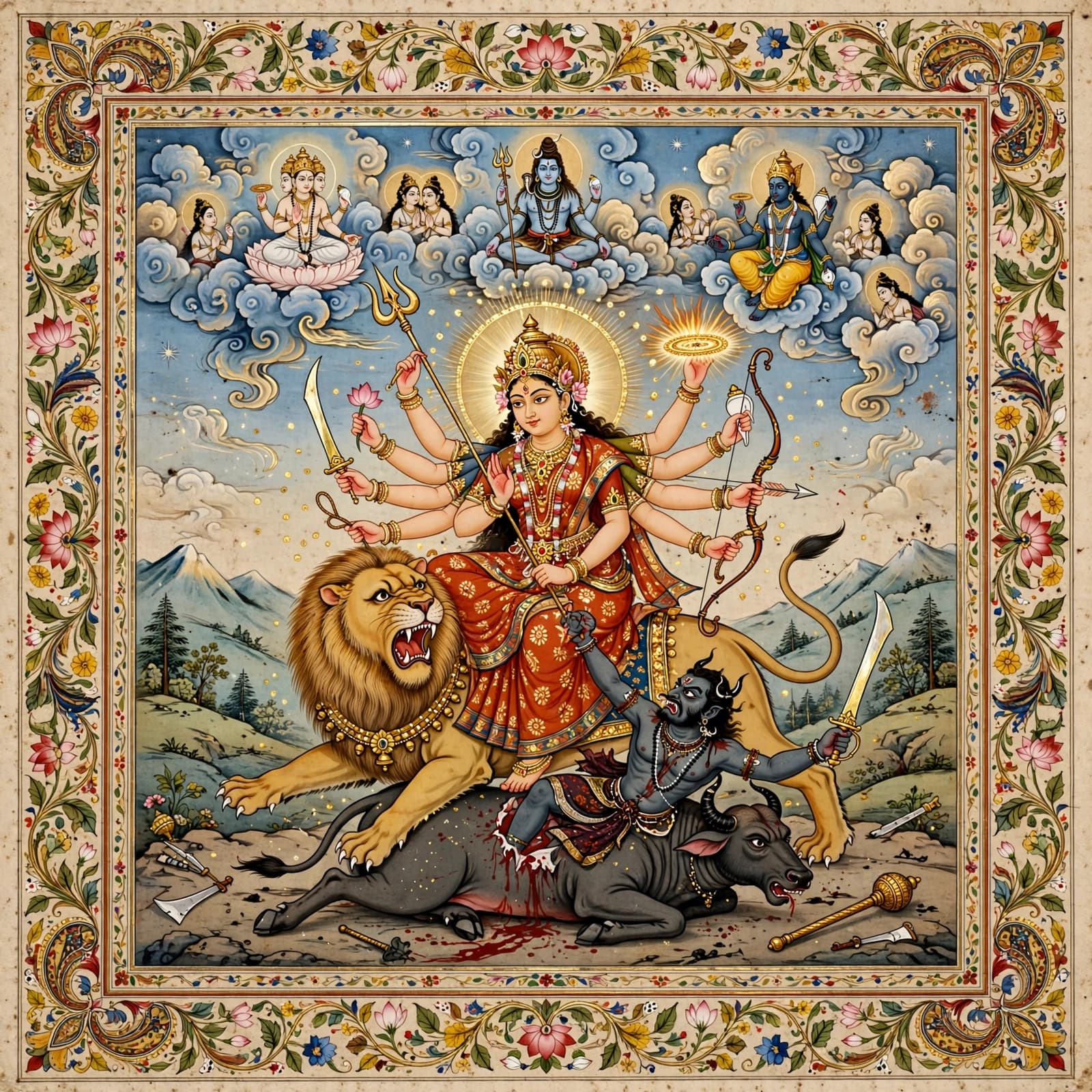 Mahishasur-Mardini
