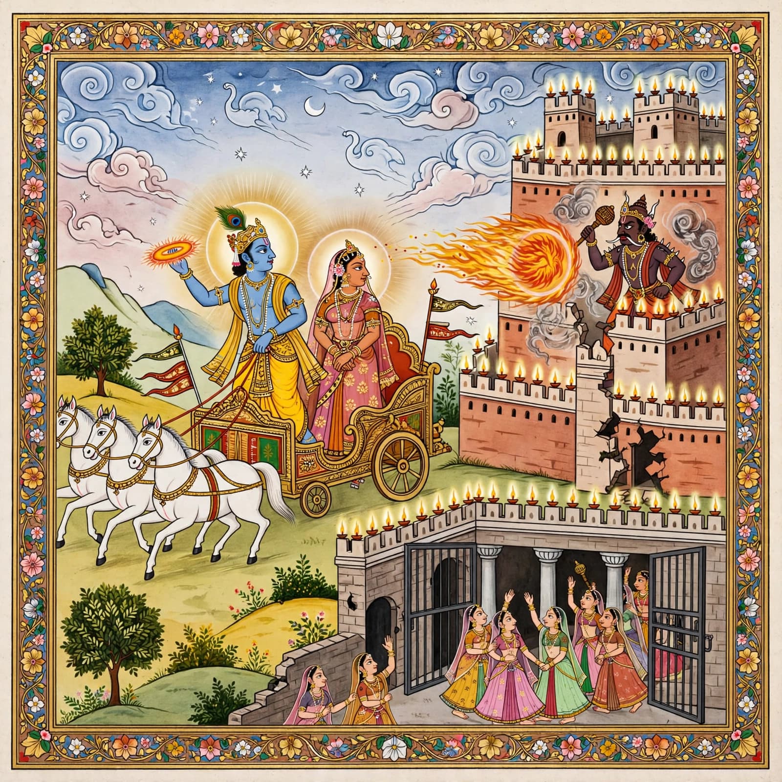 Narakasur aur Diwali
