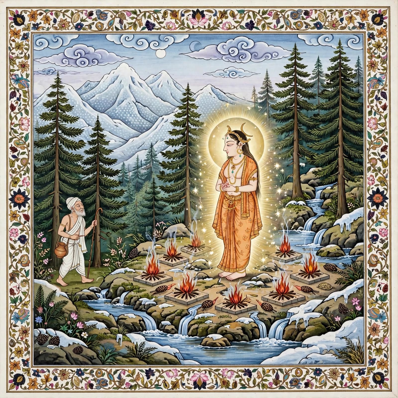 Parvati ki Tapasya