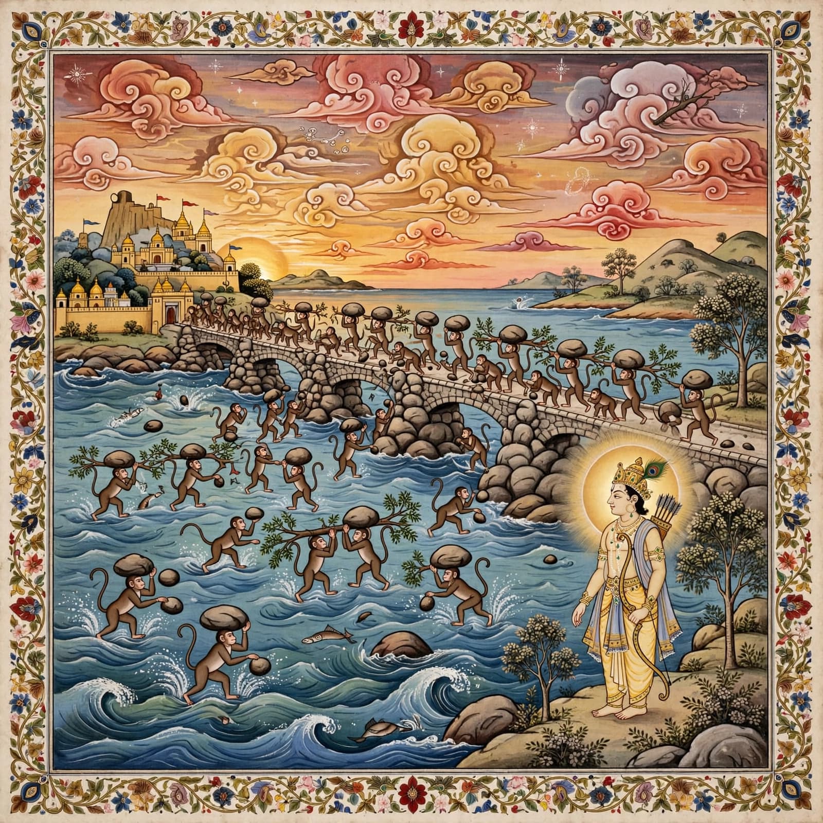 Ram Setu ka Nirmaan