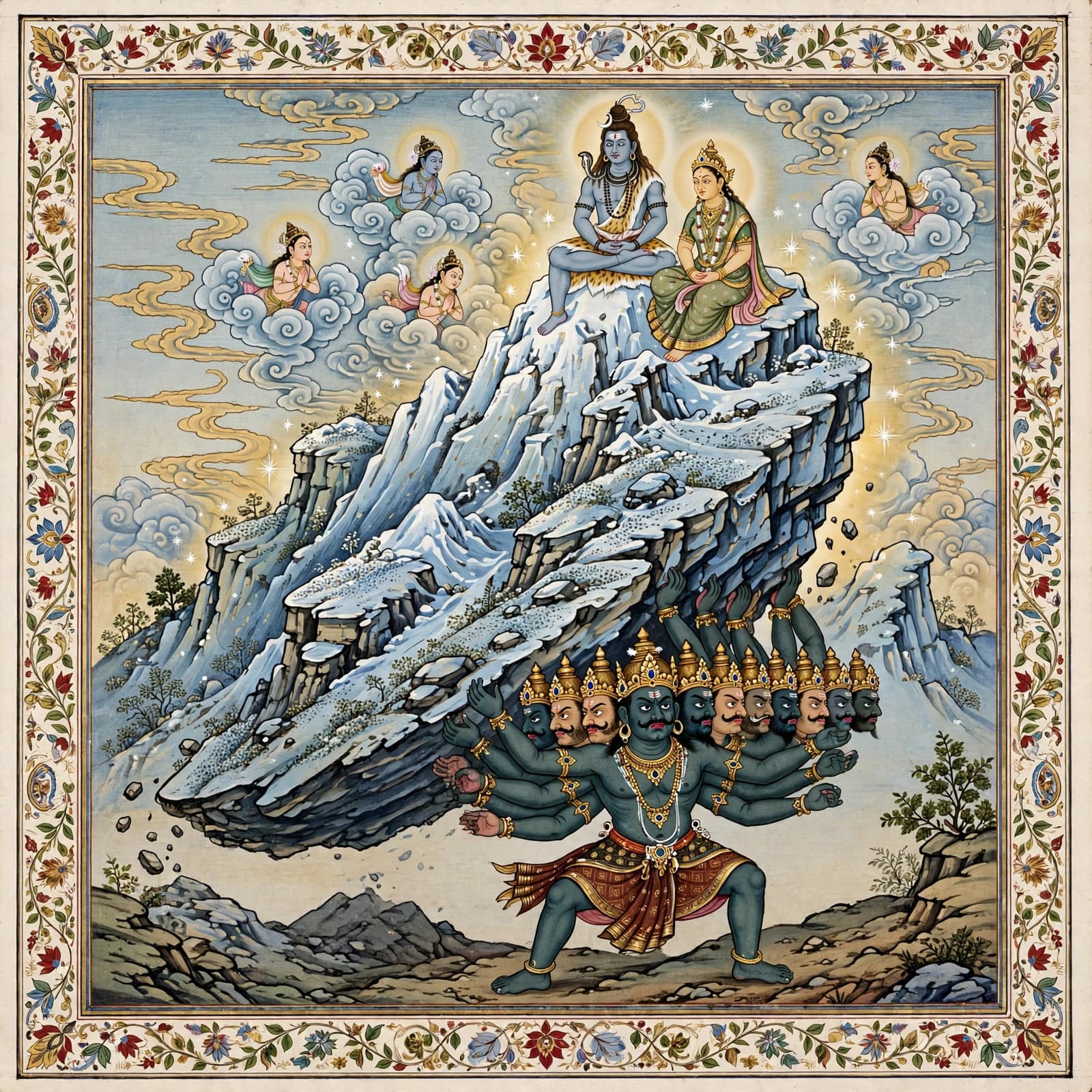 Ravan ne Uthaaya Kailash