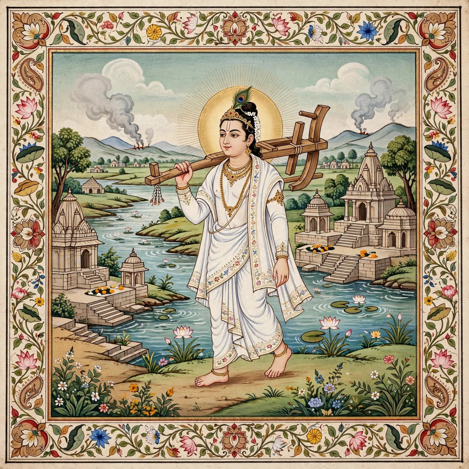 Mahaayuddh ke Dauraan Balram ki Teerthyaatra