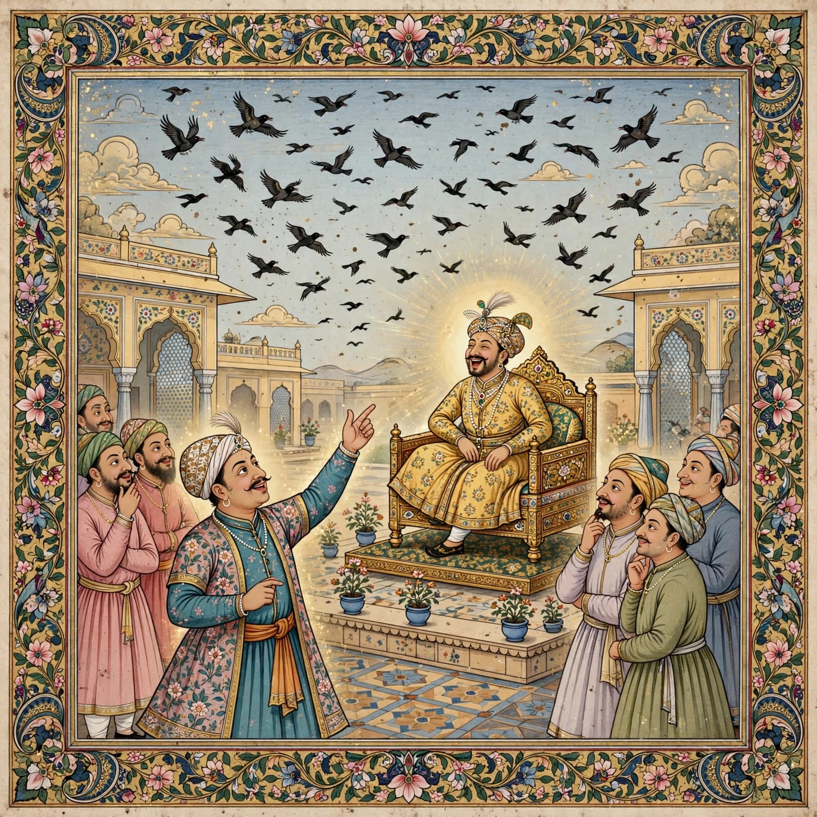 Birbal ginta hai kaue: Anuttarit prashna