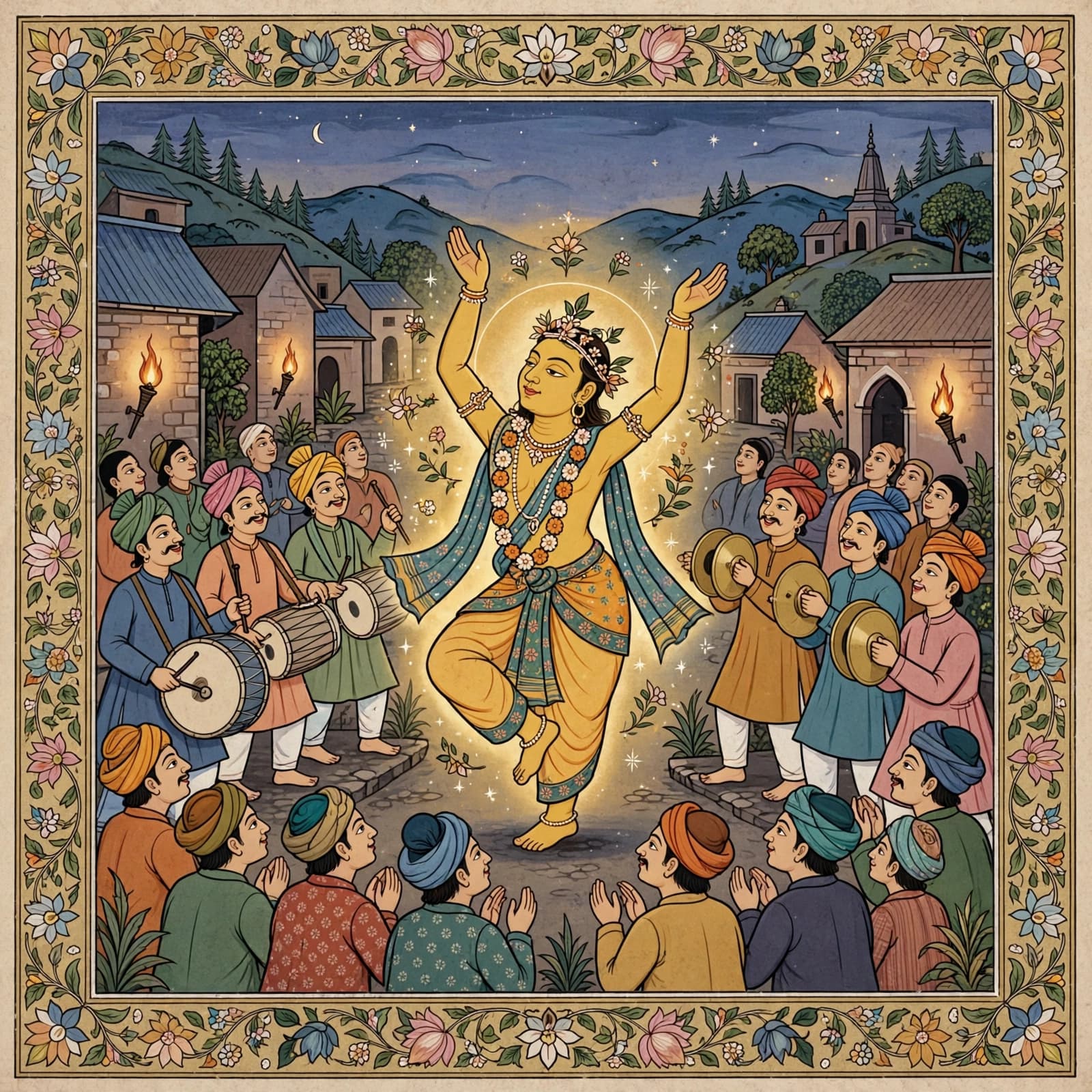Chaitanya ka sankeertan: Ishwar ka naam gaane waala sant