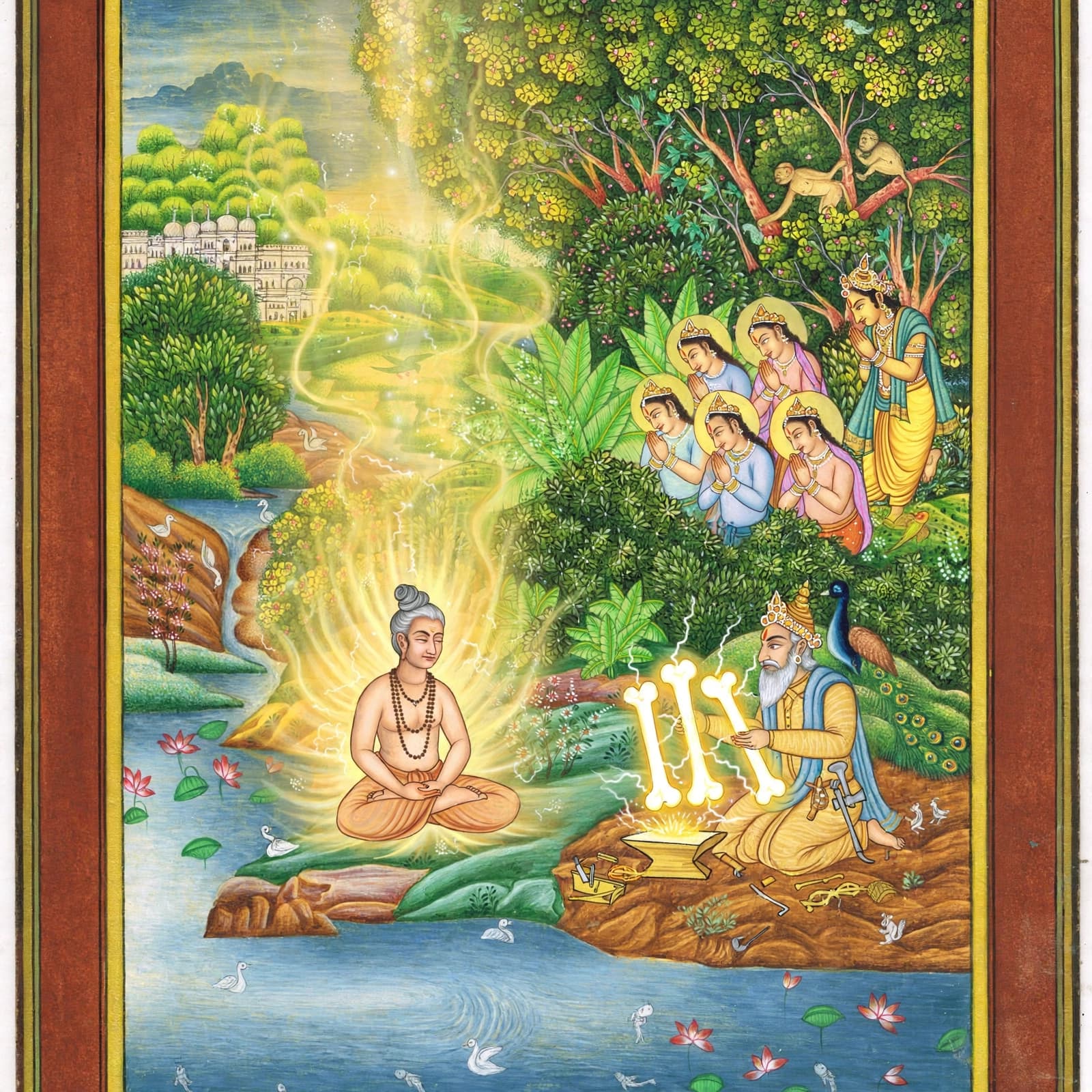 Dadhichi ki Haddiyaan aur Vajra ka Nirmaan