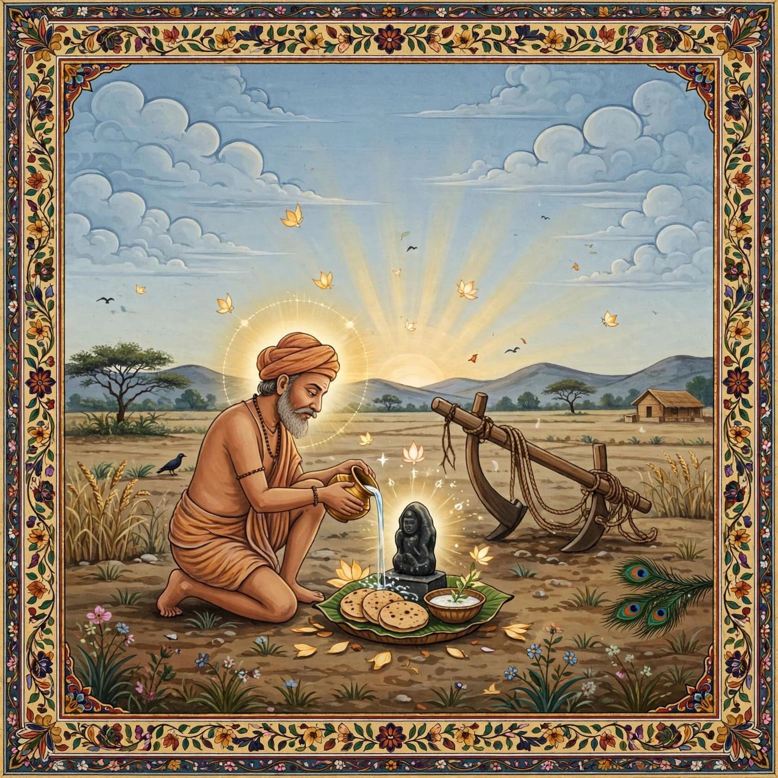 Dhanna Kisaan-Sant aur unke Paashaan Dev