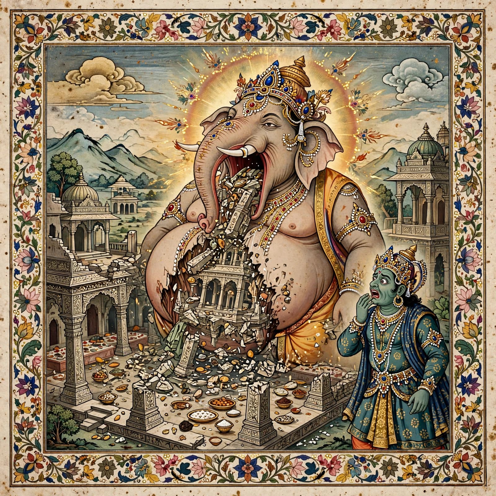 Ganesh aur Kuber ka Garv