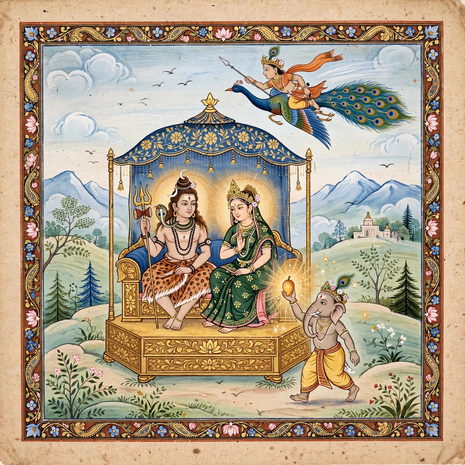 Ganesh aur Gyaan-Aam