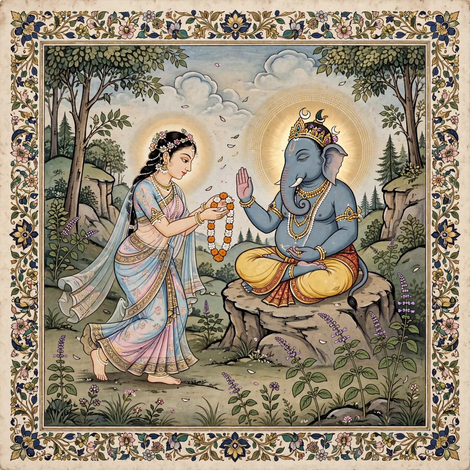 Ganesh aur Tulsi ka Shaap