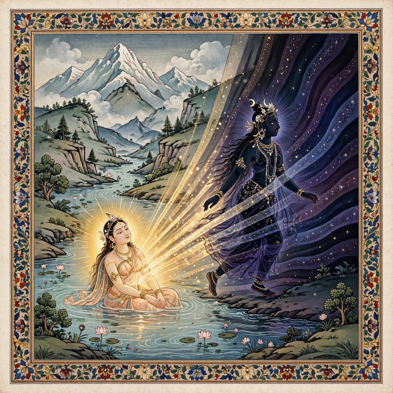 Parvati se Kaushiki ka Praakatya