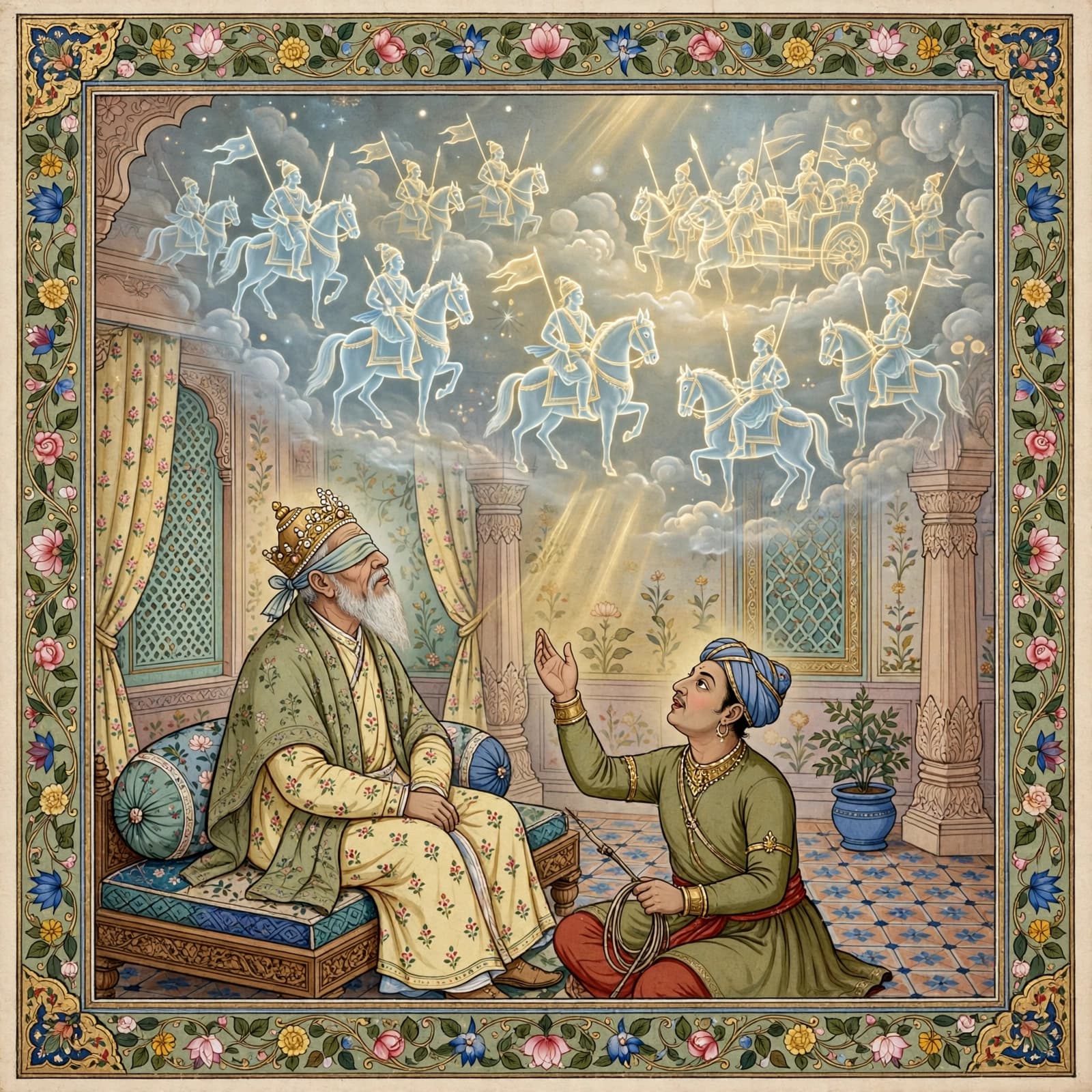 Sanjay ko Divya Drishti