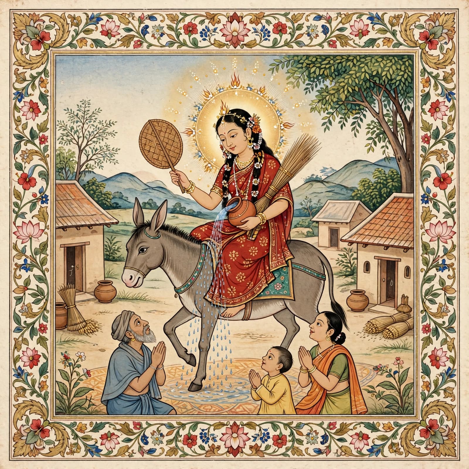 Sheetala, Sheetalta ki Devi